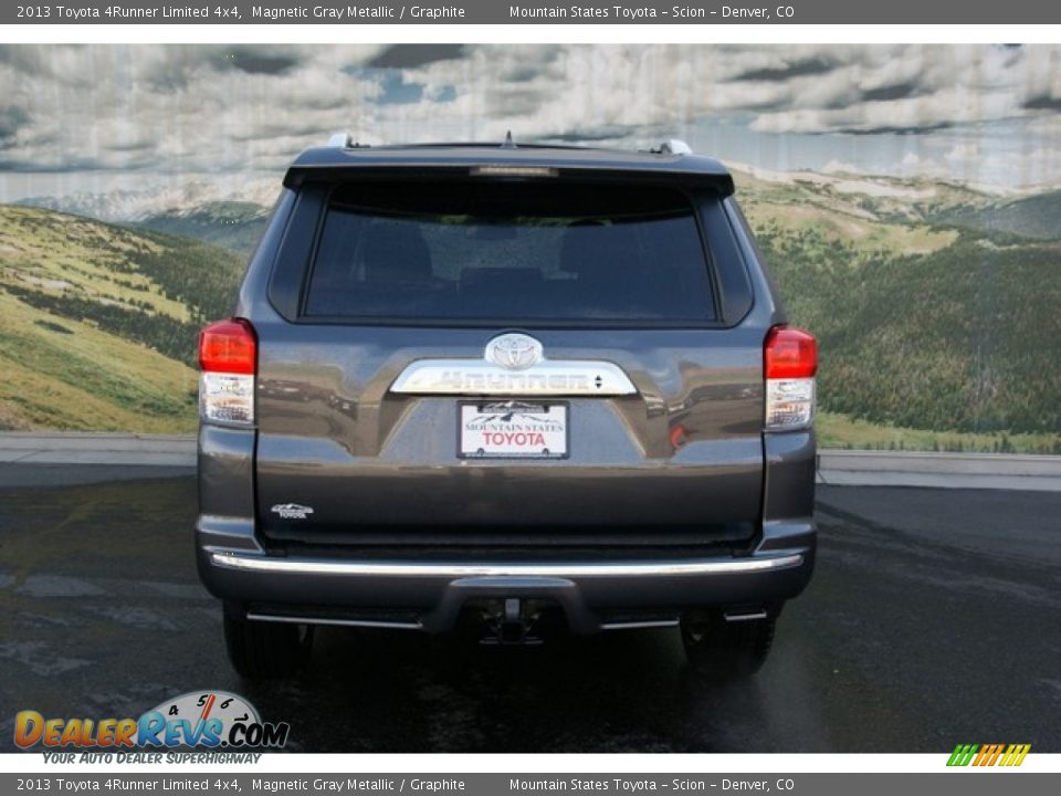 2013 Toyota 4Runner Limited 4x4 Magnetic Gray Metallic / Graphite Photo #4