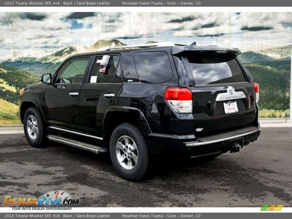 2013 Toyota 4Runner SR5 4x4 Black / Sand Beige Leather Photo #2