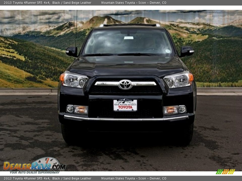 2013 Toyota 4Runner SR5 4x4 Black / Sand Beige Leather Photo #3