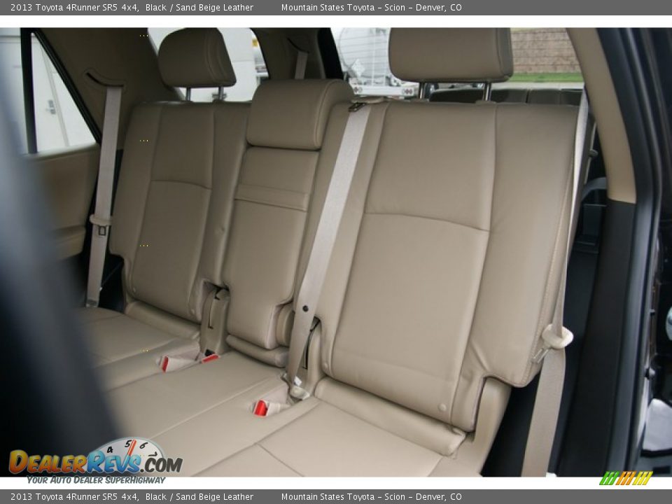 2013 Toyota 4Runner SR5 4x4 Black / Sand Beige Leather Photo #7