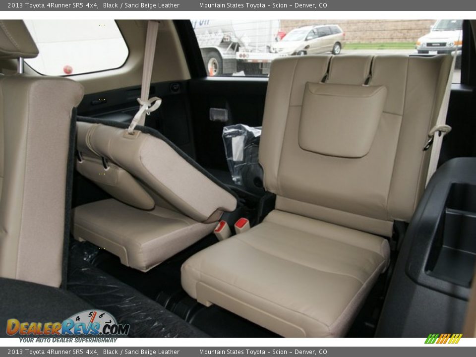2013 Toyota 4Runner SR5 4x4 Black / Sand Beige Leather Photo #8