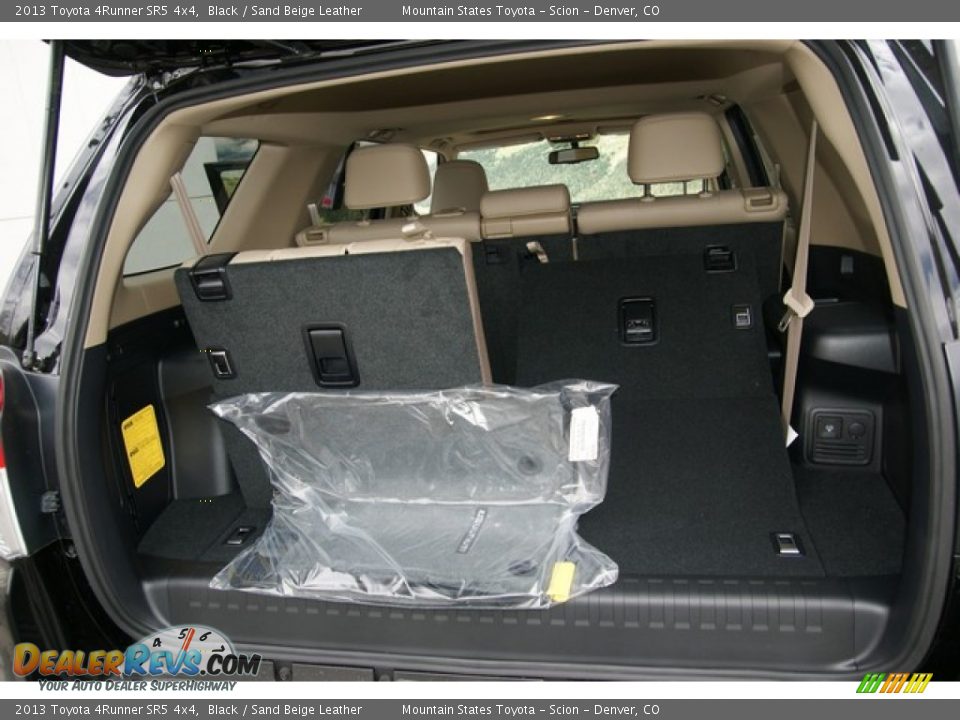 2013 Toyota 4Runner SR5 4x4 Black / Sand Beige Leather Photo #9
