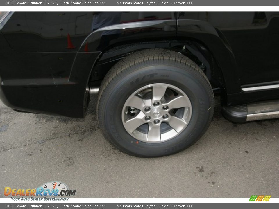 2013 Toyota 4Runner SR5 4x4 Black / Sand Beige Leather Photo #10