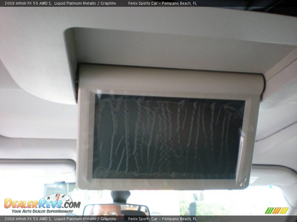 2009 Infiniti FX 50 AWD S Liquid Platinum Metallic / Graphite Photo #24