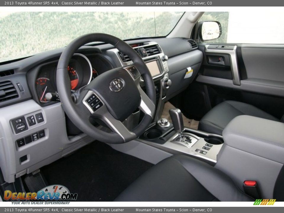 2013 Toyota 4Runner SR5 4x4 Classic Silver Metallic / Black Leather Photo #5