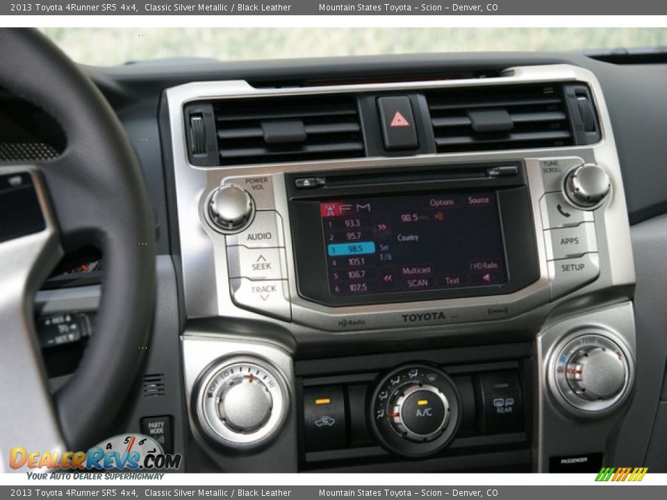 2013 Toyota 4Runner SR5 4x4 Classic Silver Metallic / Black Leather Photo #6