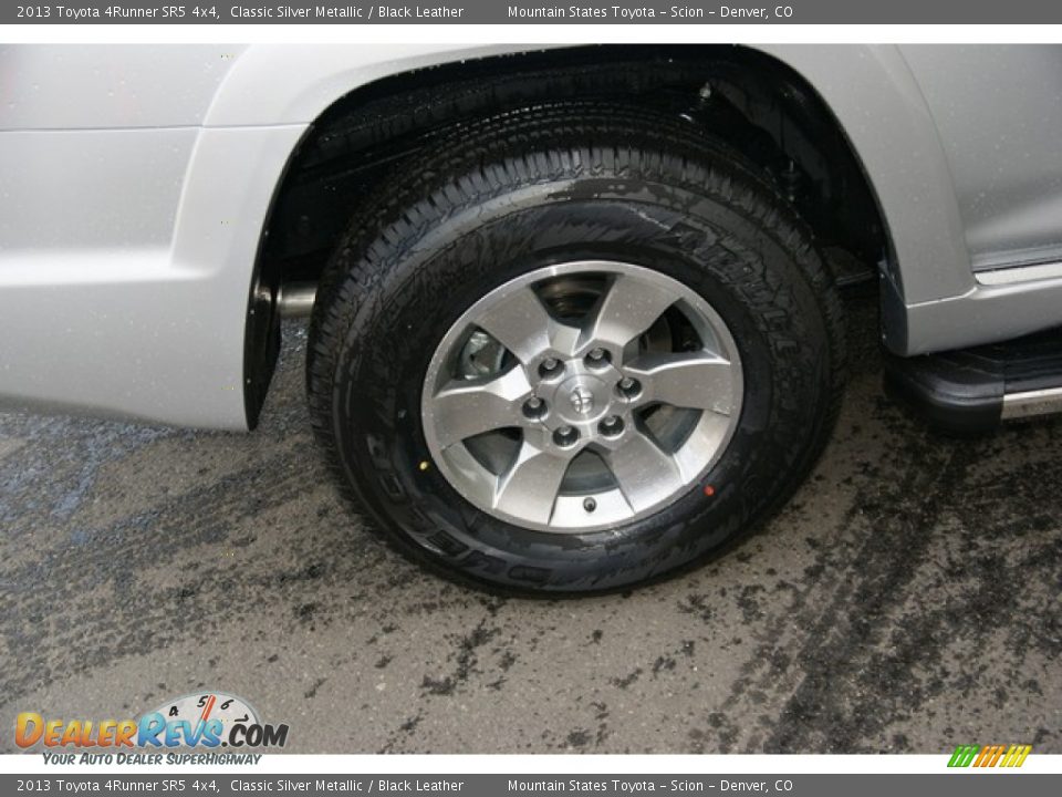 2013 Toyota 4Runner SR5 4x4 Classic Silver Metallic / Black Leather Photo #10