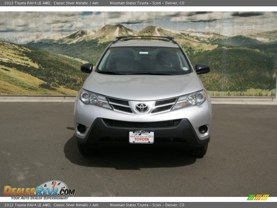 2013 Toyota RAV4 LE AWD Classic Silver Metallic / Ash Photo #3