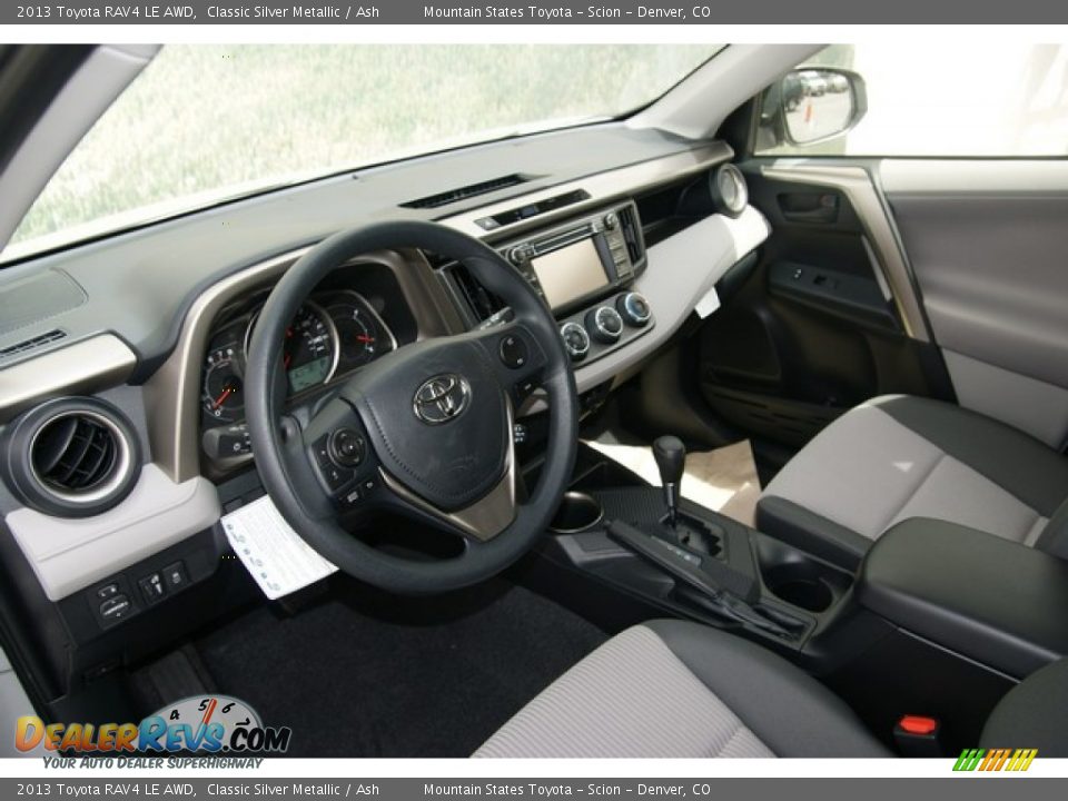 2013 Toyota RAV4 LE AWD Classic Silver Metallic / Ash Photo #5