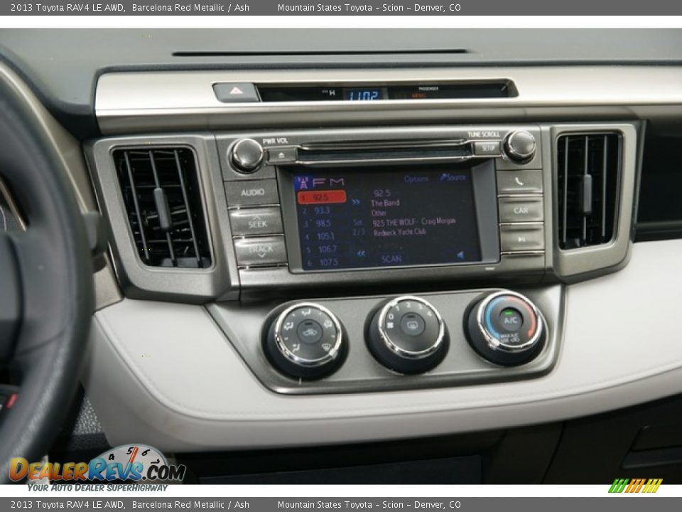 2013 Toyota RAV4 LE AWD Barcelona Red Metallic / Ash Photo #6