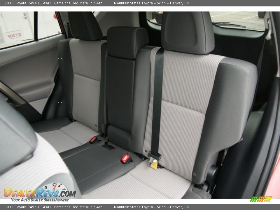 2013 Toyota RAV4 LE AWD Barcelona Red Metallic / Ash Photo #7