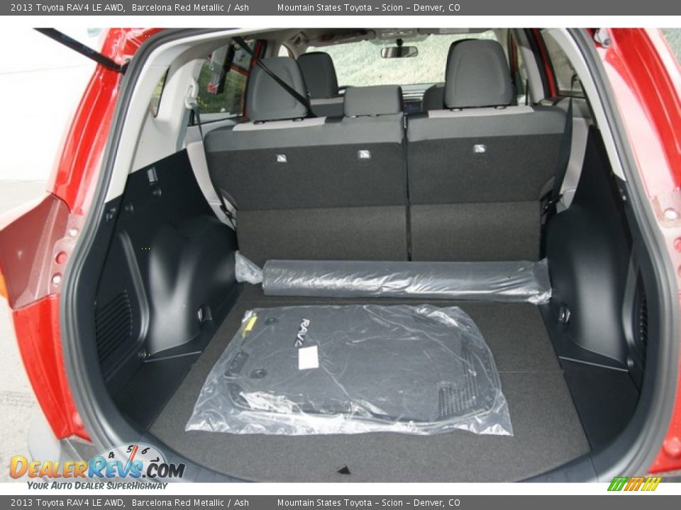 2013 Toyota RAV4 LE AWD Barcelona Red Metallic / Ash Photo #8