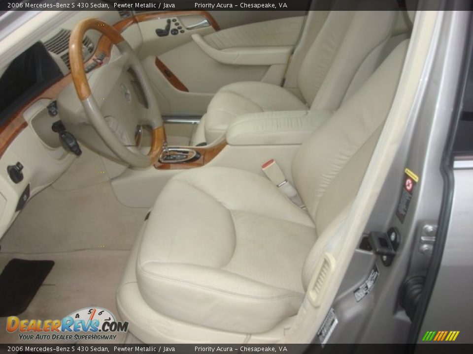 Java Interior - 2006 Mercedes-Benz S 430 Sedan Photo #10