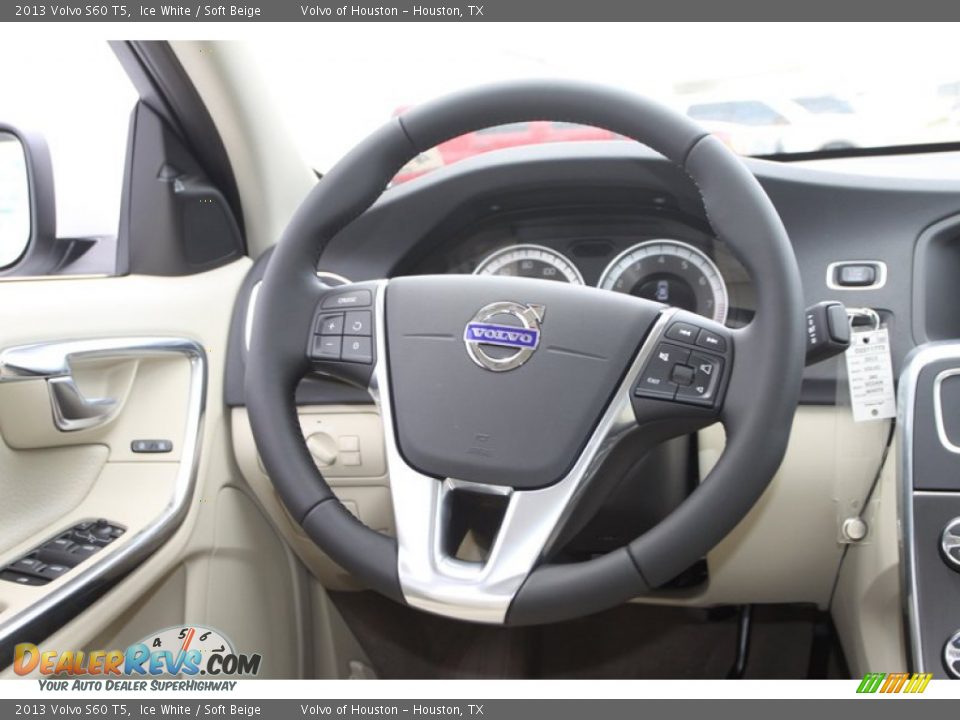 2013 Volvo S60 T5 Steering Wheel Photo #17