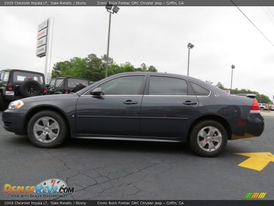 2009 Chevrolet Impala LT Slate Metallic / Ebony Photo #4