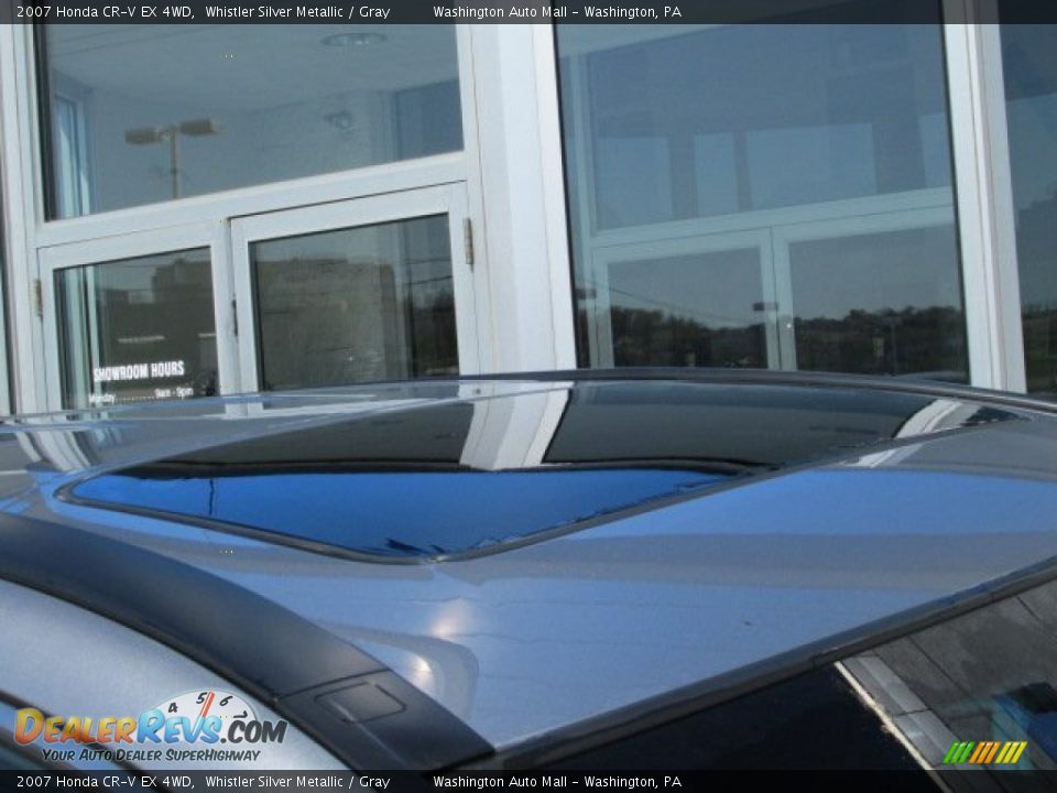 2007 Honda CR-V EX 4WD Whistler Silver Metallic / Gray Photo #4