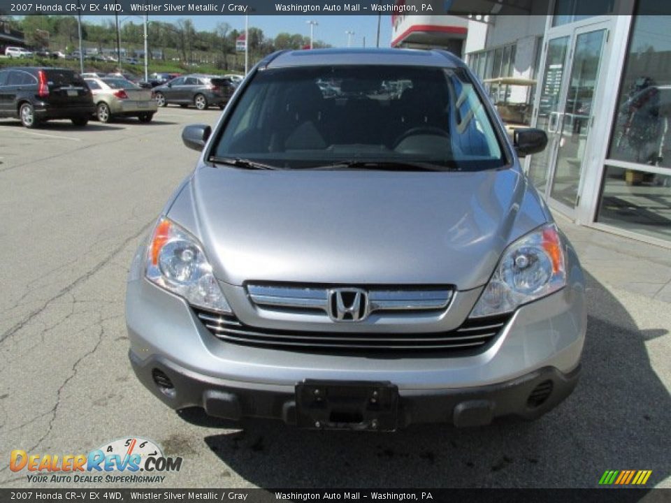 2007 Honda CR-V EX 4WD Whistler Silver Metallic / Gray Photo #5