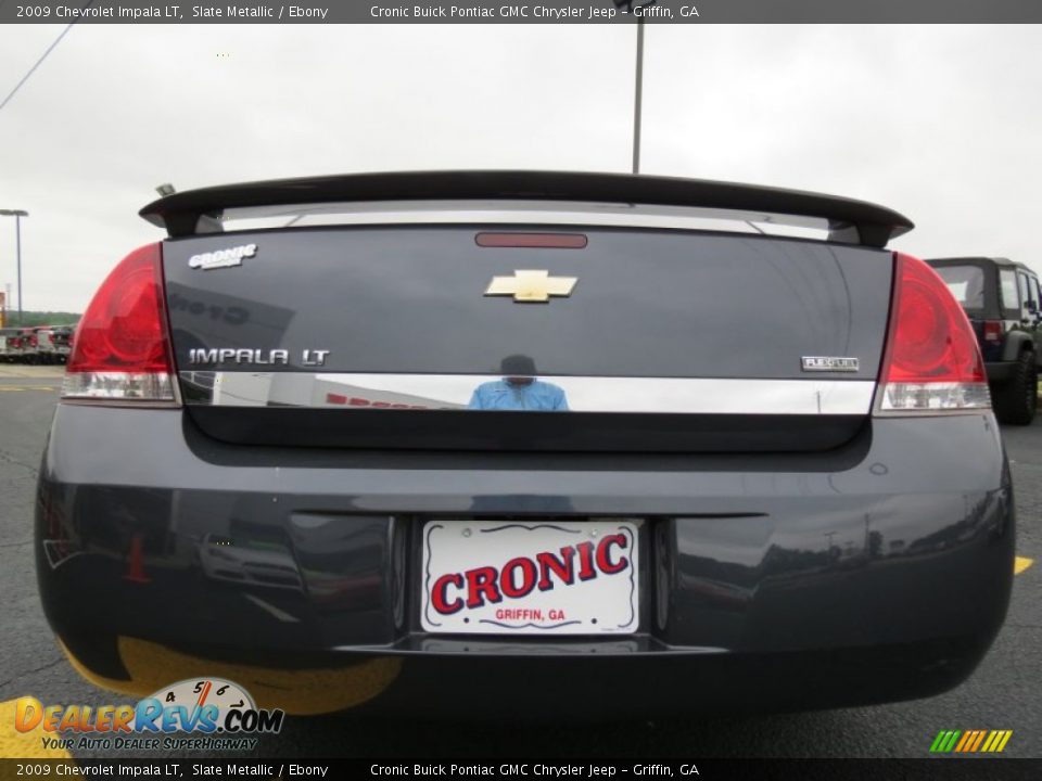 2009 Chevrolet Impala LT Slate Metallic / Ebony Photo #6
