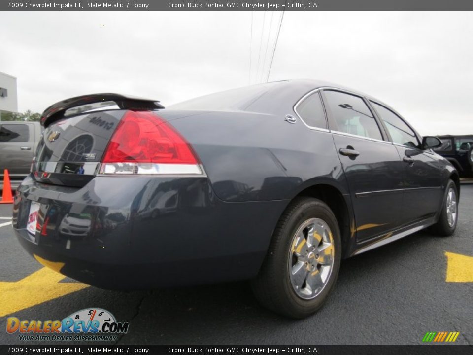2009 Chevrolet Impala LT Slate Metallic / Ebony Photo #7