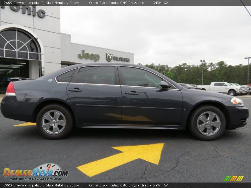 2009 Chevrolet Impala LT Slate Metallic / Ebony Photo #8