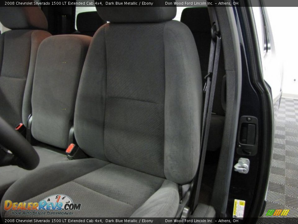 2008 Chevrolet Silverado 1500 LT Extended Cab 4x4 Dark Blue Metallic / Ebony Photo #7