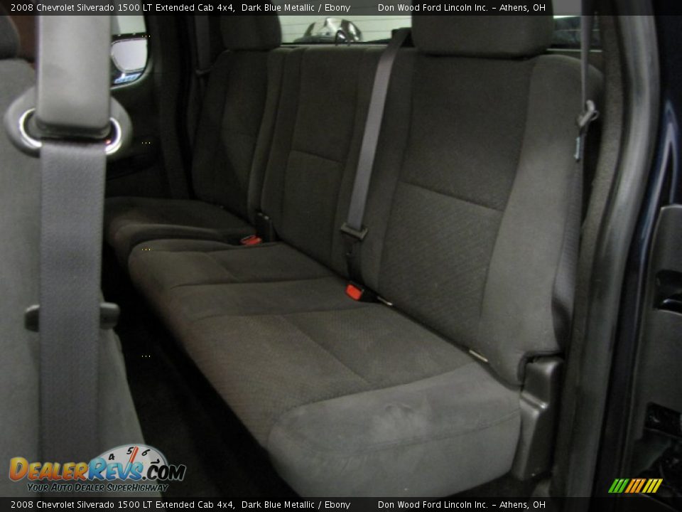 2008 Chevrolet Silverado 1500 LT Extended Cab 4x4 Dark Blue Metallic / Ebony Photo #8