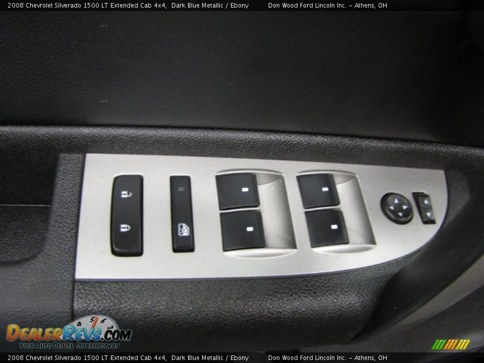 2008 Chevrolet Silverado 1500 LT Extended Cab 4x4 Dark Blue Metallic / Ebony Photo #12