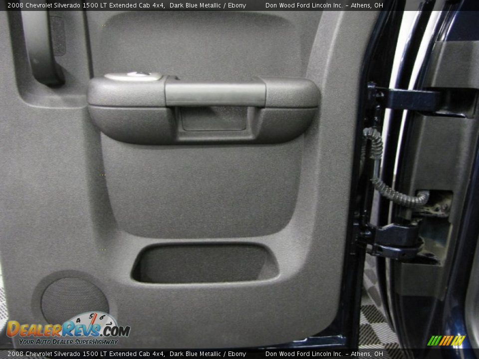 2008 Chevrolet Silverado 1500 LT Extended Cab 4x4 Dark Blue Metallic / Ebony Photo #13