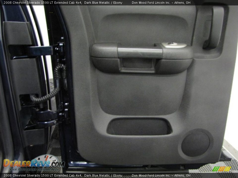 2008 Chevrolet Silverado 1500 LT Extended Cab 4x4 Dark Blue Metallic / Ebony Photo #14