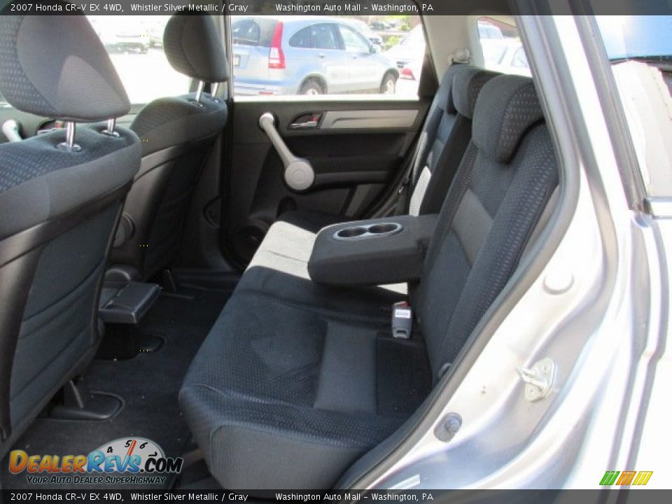2007 Honda CR-V EX 4WD Whistler Silver Metallic / Gray Photo #16