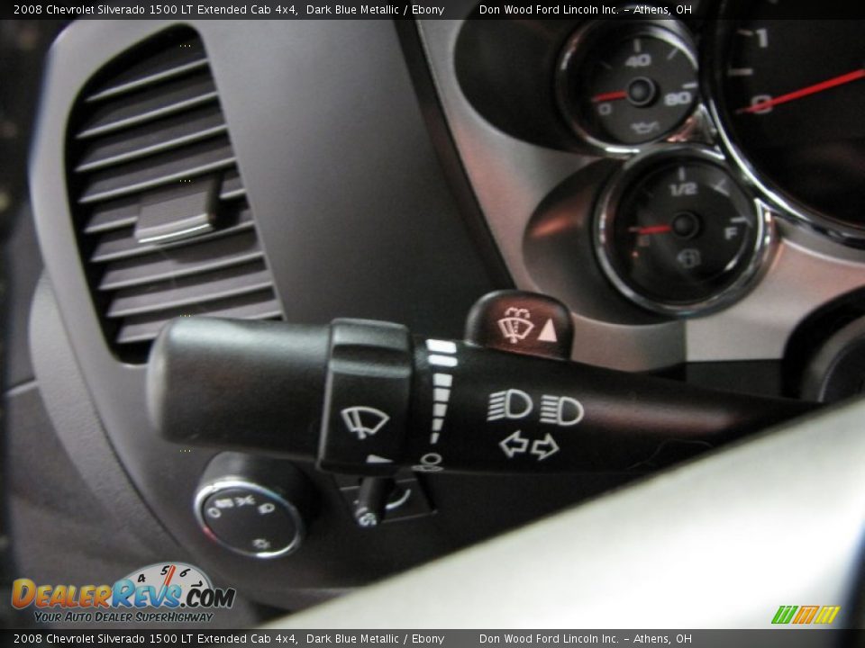2008 Chevrolet Silverado 1500 LT Extended Cab 4x4 Dark Blue Metallic / Ebony Photo #18