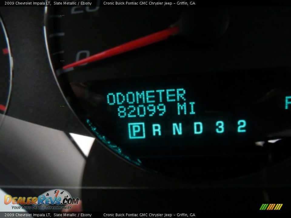 2009 Chevrolet Impala LT Slate Metallic / Ebony Photo #22