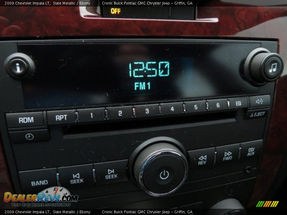 2009 Chevrolet Impala LT Slate Metallic / Ebony Photo #23