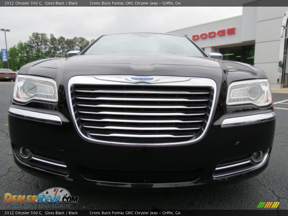 2012 Chrysler 300 C Gloss Black / Black Photo #2