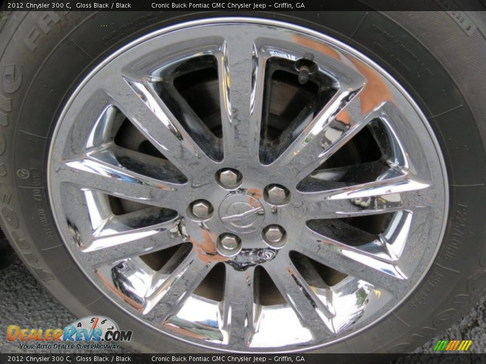 2012 Chrysler 300 C Gloss Black / Black Photo #9