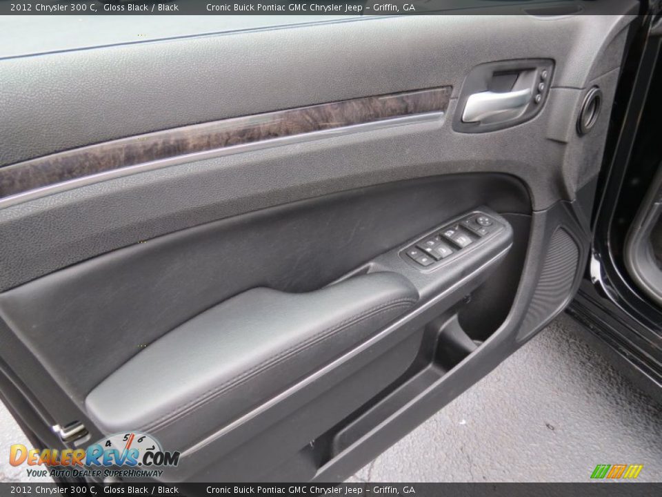 2012 Chrysler 300 C Gloss Black / Black Photo #12