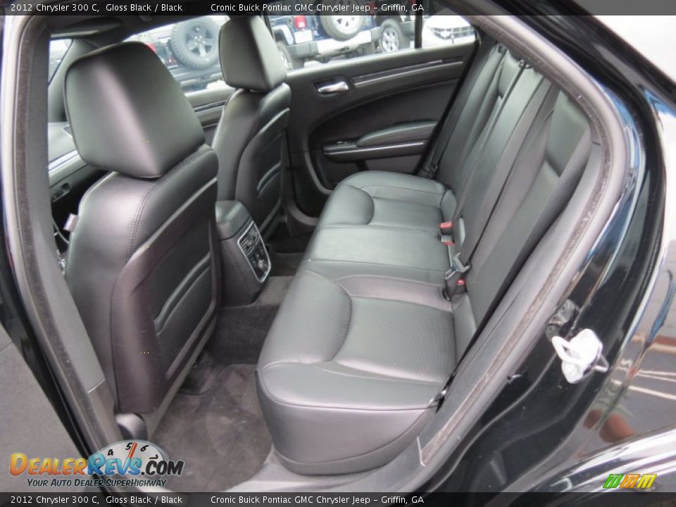 2012 Chrysler 300 C Gloss Black / Black Photo #13