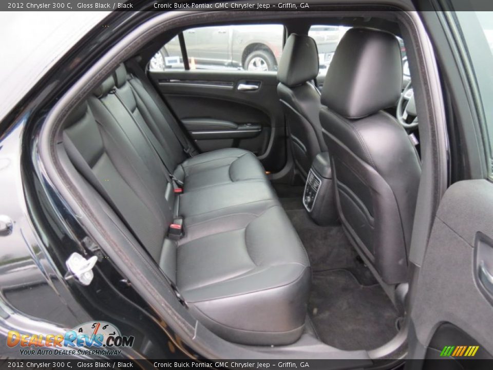 2012 Chrysler 300 C Gloss Black / Black Photo #15