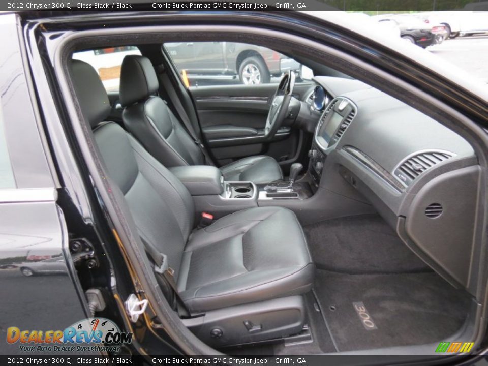 2012 Chrysler 300 C Gloss Black / Black Photo #16