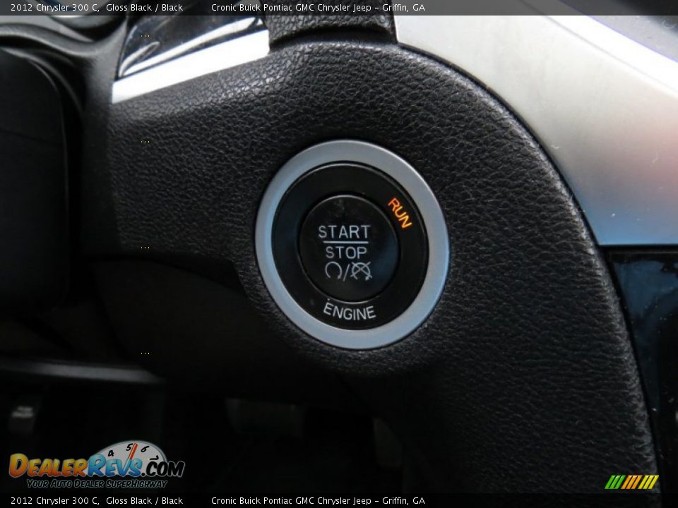 2012 Chrysler 300 C Gloss Black / Black Photo #24