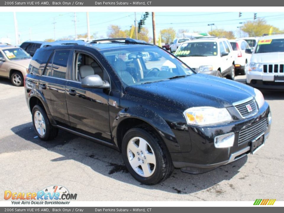 2006 Saturn VUE V6 AWD Black Onyx / Gray Photo #3