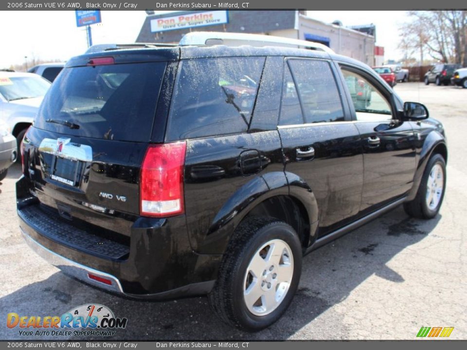 2006 Saturn VUE V6 AWD Black Onyx / Gray Photo #6