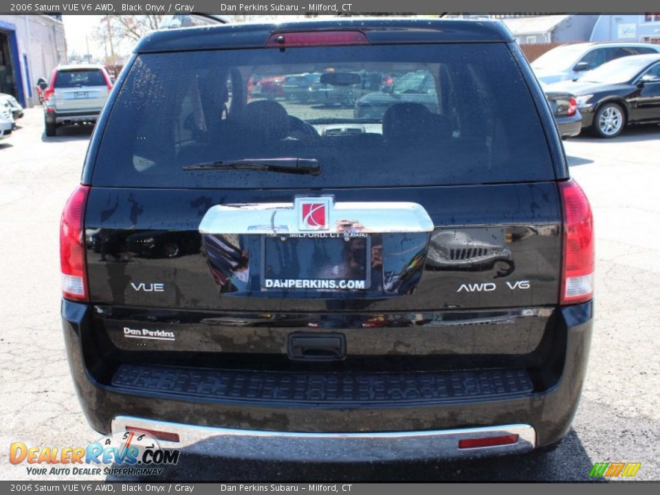 2006 Saturn VUE V6 AWD Black Onyx / Gray Photo #7