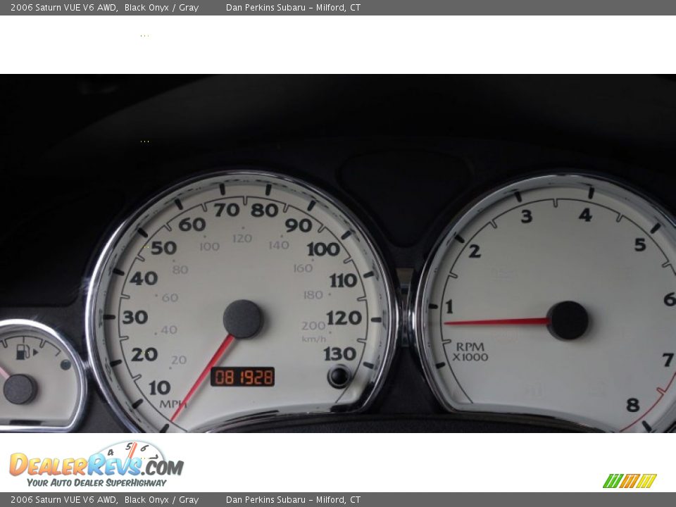 2006 Saturn VUE V6 AWD Black Onyx / Gray Photo #15