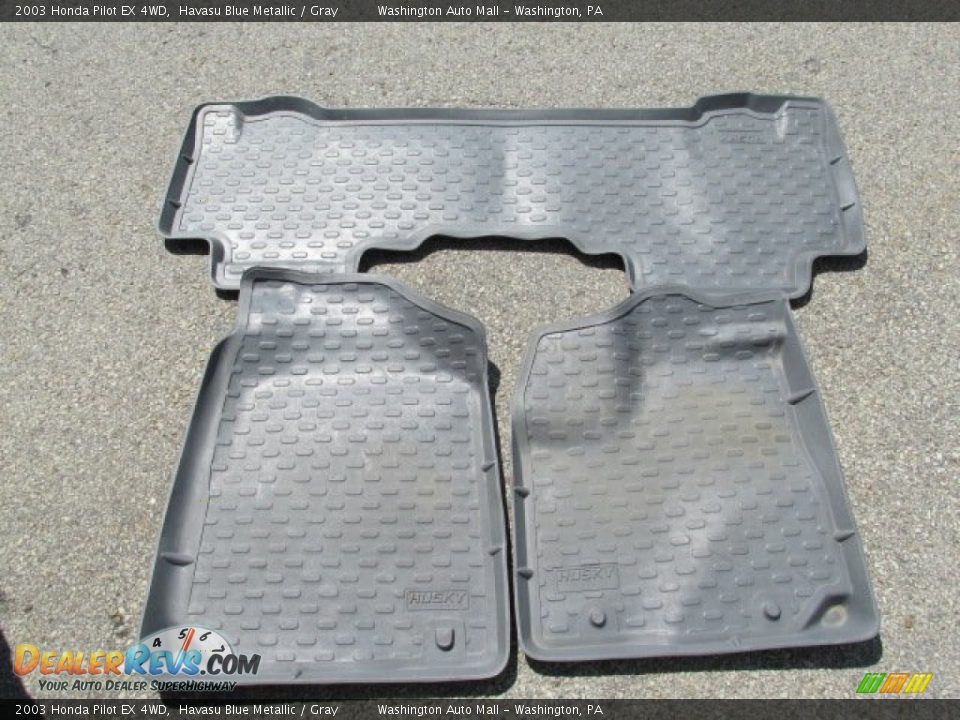 2003 Honda Pilot EX 4WD Havasu Blue Metallic / Gray Photo #18