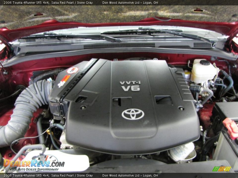 2006 Toyota 4Runner SR5 4x4 Salsa Red Pearl / Stone Gray Photo #5