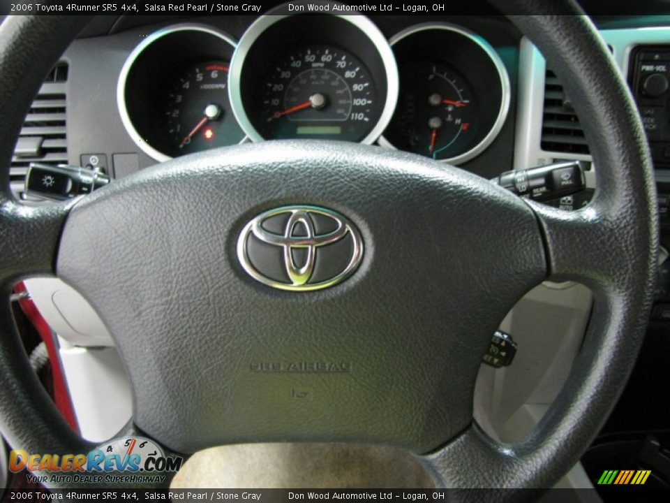 2006 Toyota 4Runner SR5 4x4 Salsa Red Pearl / Stone Gray Photo #16