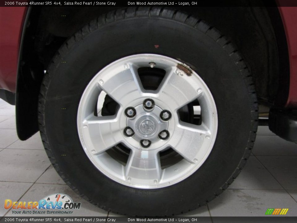 2006 Toyota 4Runner SR5 4x4 Salsa Red Pearl / Stone Gray Photo #25