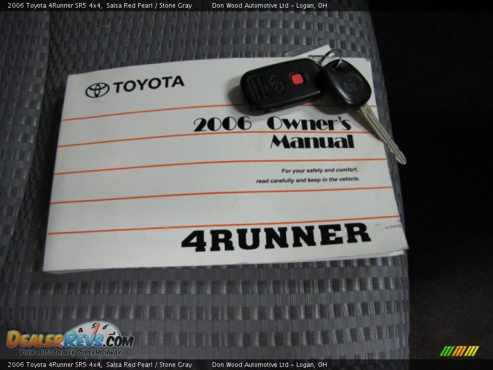 2006 Toyota 4Runner SR5 4x4 Salsa Red Pearl / Stone Gray Photo #26