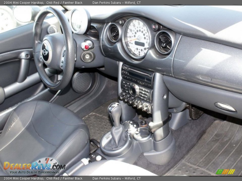 2004 Mini Cooper Hardtop Chili Red / Panther Black Photo #5